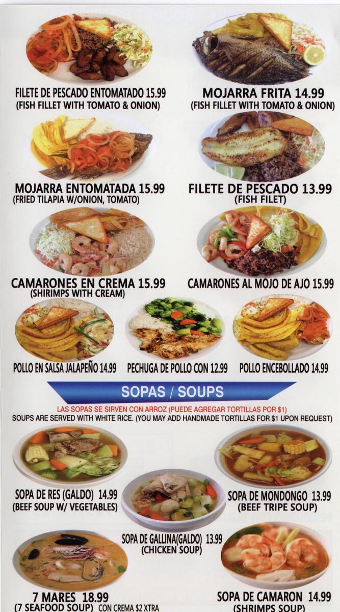 Sabor Nicaragüense Restaurant